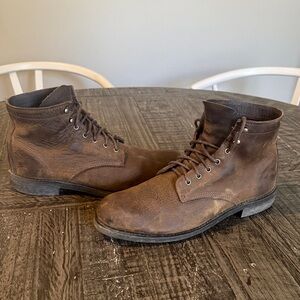 Wolverine 1k Mile Heritage Dark Brown Men's Leather Boots 🇺🇸